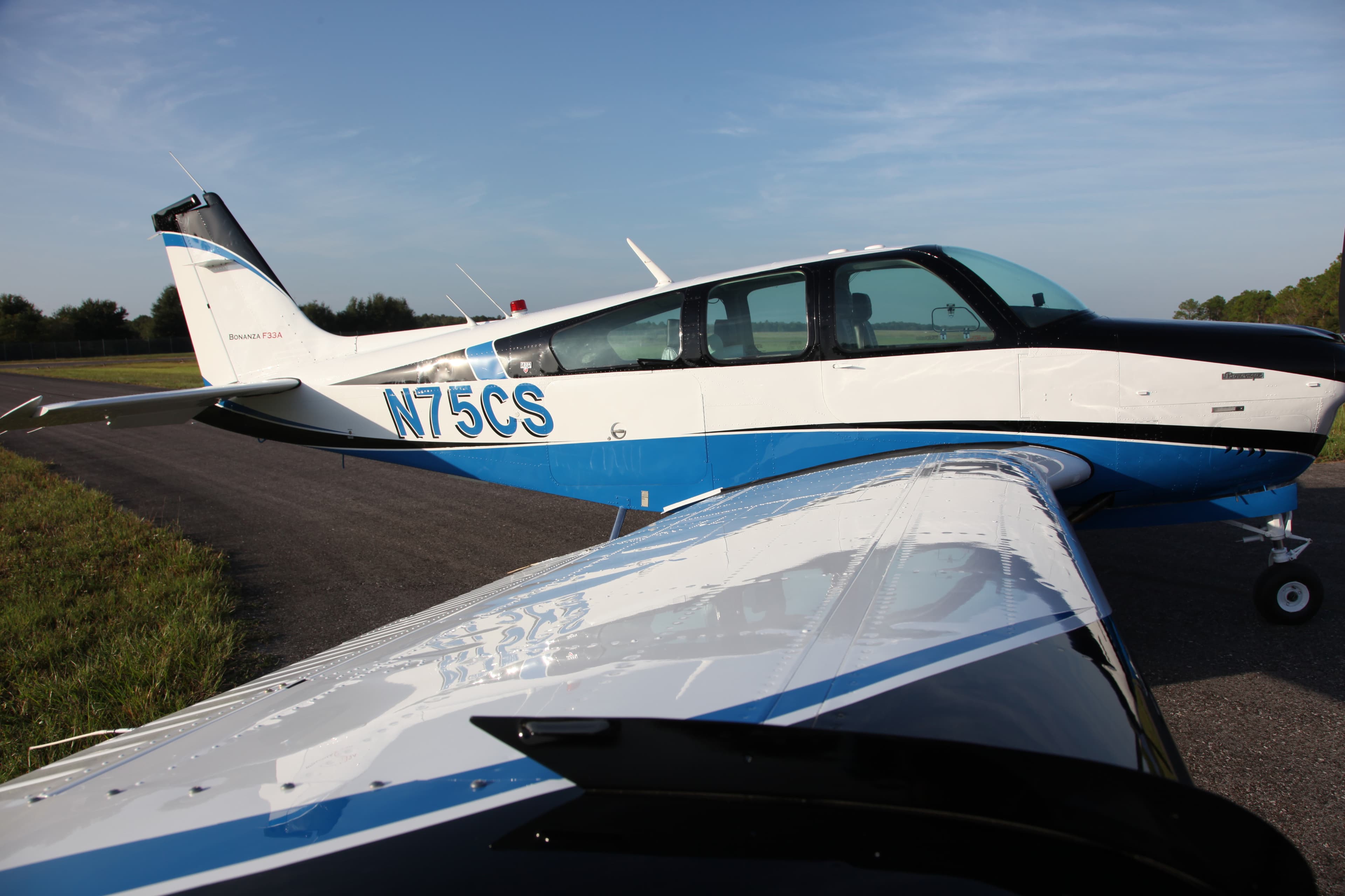 High gloss aircraft finish